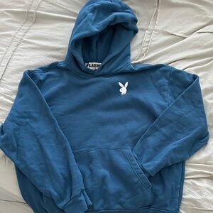 PLAYBOY Blue Hoodie